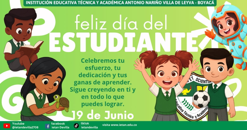 19 JUNIO DÍA DEL ESTUDIANTE